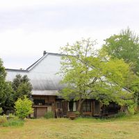 千葉県夷隅郡大多喜町田代の売買物件/敷地奥側から母屋を眺める