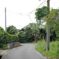千葉県いすみ市岬町中原の売買物件/物件北側からのアプローチ
