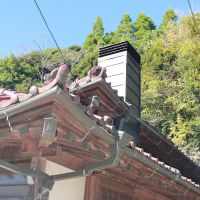 千葉県いすみ市小又井の売買物件/薪ストーブの煙突が存在感を