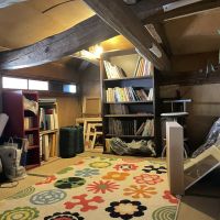 千葉県いすみ市小又井の売買物件/この物件には屋根裏部屋があります。なんと畳が敷かれていました！