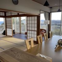 千葉県南房総市峰の売買物件/２階和室からの眺め。開放感が心地良し