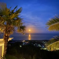 千葉県南房総市峰の売買物件/この物件から見る夜景。まるで絵画のよう