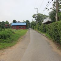 千葉県大網白里市南今泉の賃貸物件/前面道路南側の様子