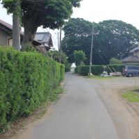 千葉県大網白里市南今泉の賃貸物件/前面道路北側の様子