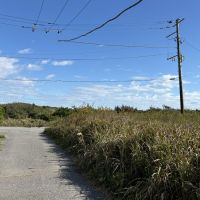 千葉県旭市駒込の売買物件/アサヒラヤから５分ほど散歩。ここを右に曲がると海です