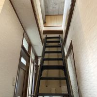 千葉県勝浦市浜勝浦の売買物件/屋根裏へと続く、梯子階段