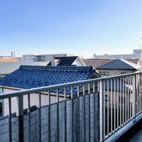 千葉県習志野市谷津町の売買物件/およそ20㎡の広々ベランダから見る景色
