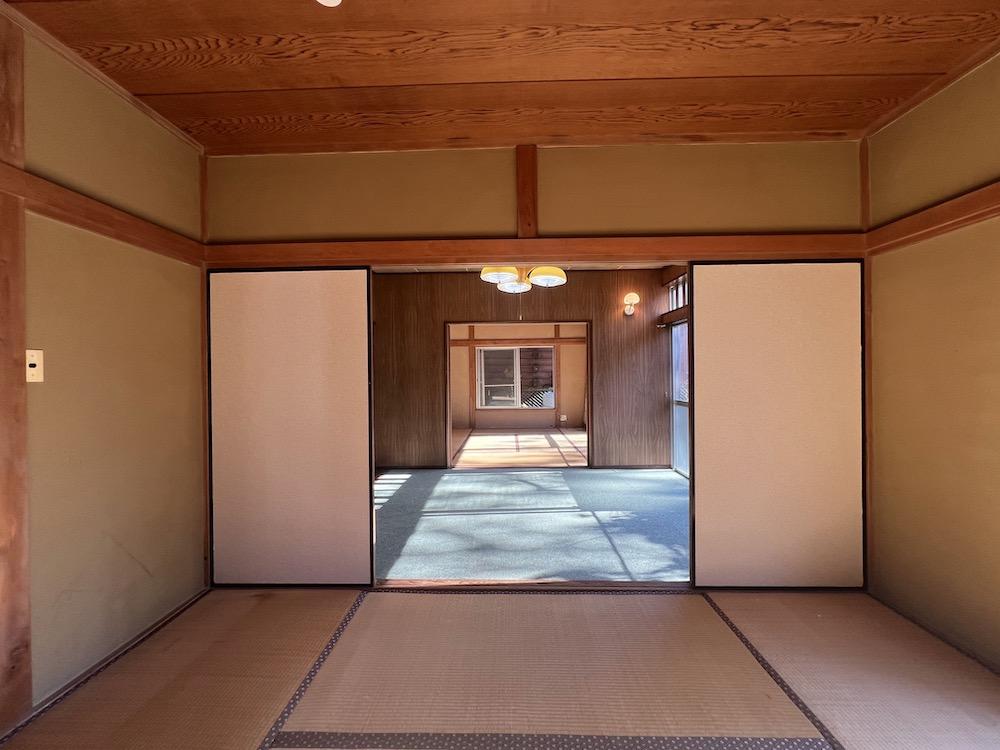 千葉県茂原市弓渡の賃貸物件/室内の玄関側（西側）から
