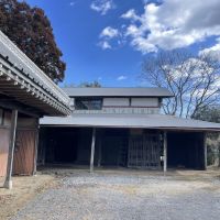 千葉県夷隅郡大多喜町三又の売買物件/納屋を正面から眺める。広さは十分で軽トラの定位置にもなりそう