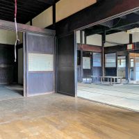 千葉県夷隅郡大多喜町三又の売買物件/西側の居室は板張りでした。うまく使っていきたいところ