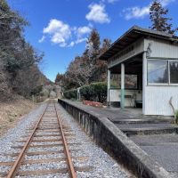 千葉県夷隅郡大多喜町三又の売買物件/最寄駅となる、いすみ鉄道「久我原駅」。いわゆる無人駅です