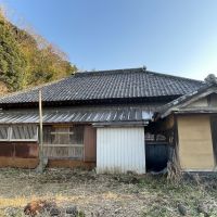 千葉県市原市山倉の売買物件/敷地北側から母屋を眺める