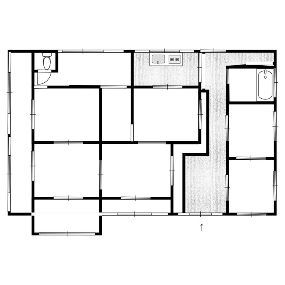 大網白里市北今泉の売買物件/母屋