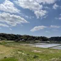千葉県富津市竹岡の売買物件/テラスから見た景色。とにかく、大パノラマ