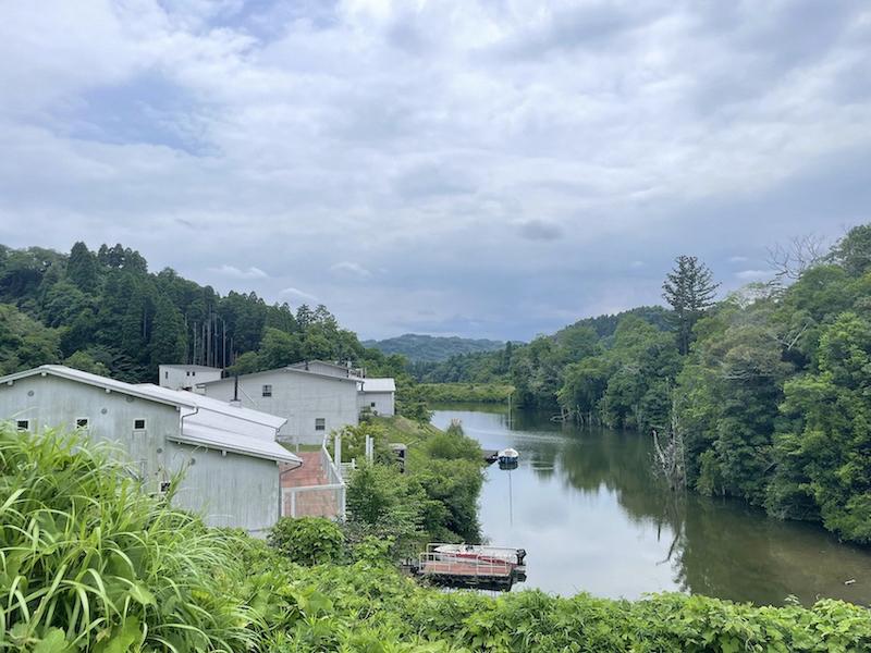 千葉県市原市山口の売買物件/エリア内には水辺の風景も楽しめます