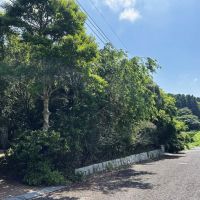 千葉県いすみ市大原台の売買物件/この先には堰があるだけ。