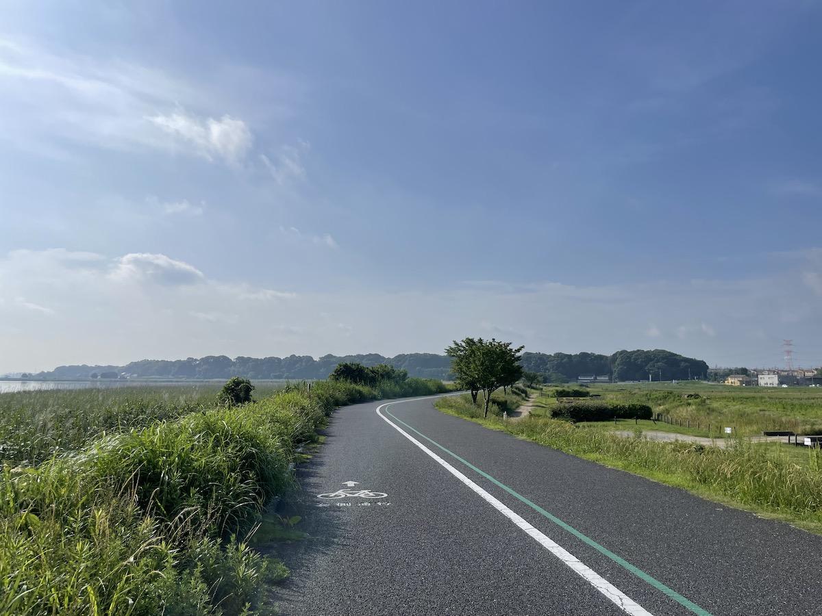 千葉県我孫子市白山の賃貸物件/手賀沼周辺には整備されたサイクリングロードが長く延びております
