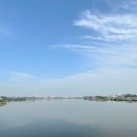 千葉県我孫子市白山の賃貸物件/手賀大橋から手賀沼西側を眺める