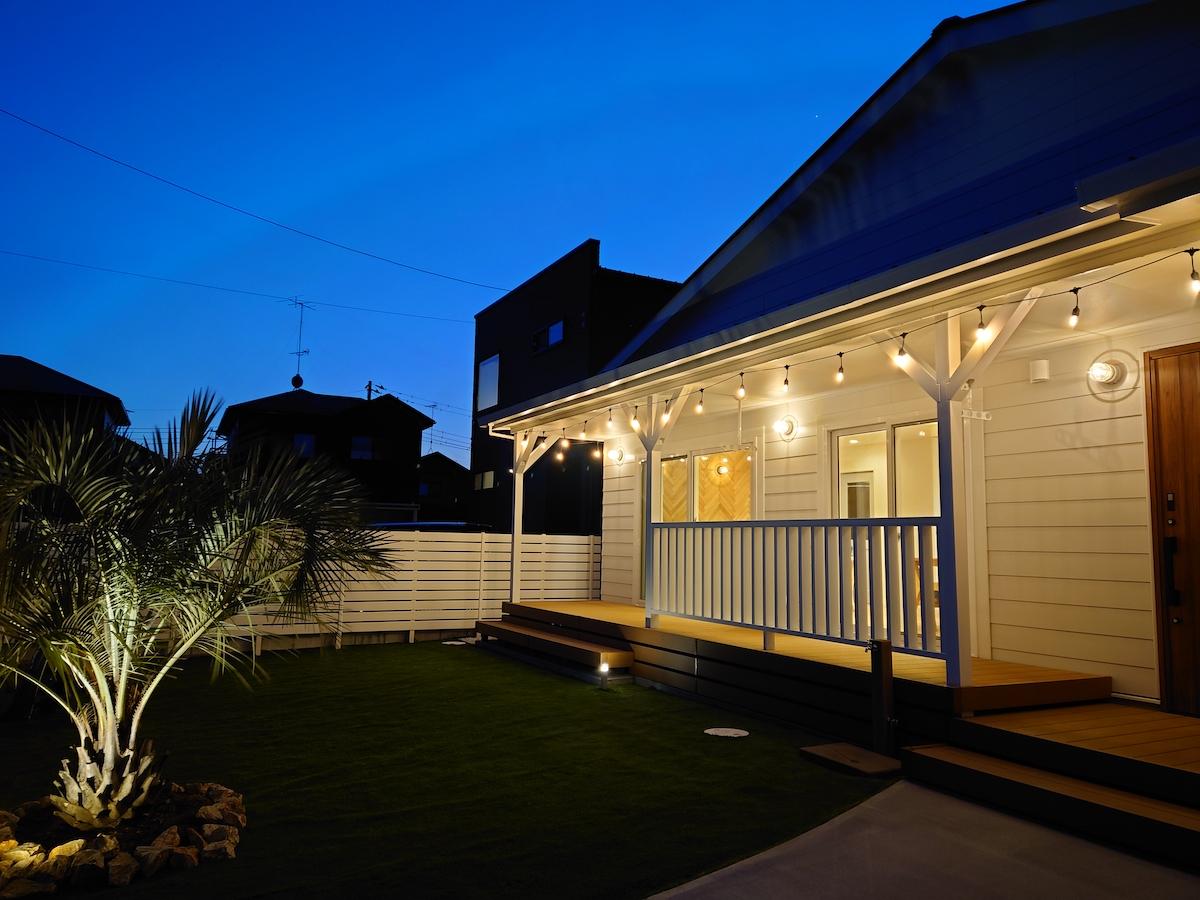 千葉県東金市前之内の売買物件/夜の雰囲気も素敵です