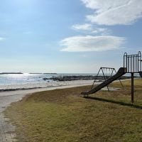 千葉県南房総市白浜の売買物件/物件から徒歩10分の潮浦海水浴場と隣接する公園