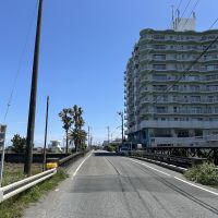 千葉県南房総市千倉町北朝夷の売買物件/物件前面道路を南側に眺める