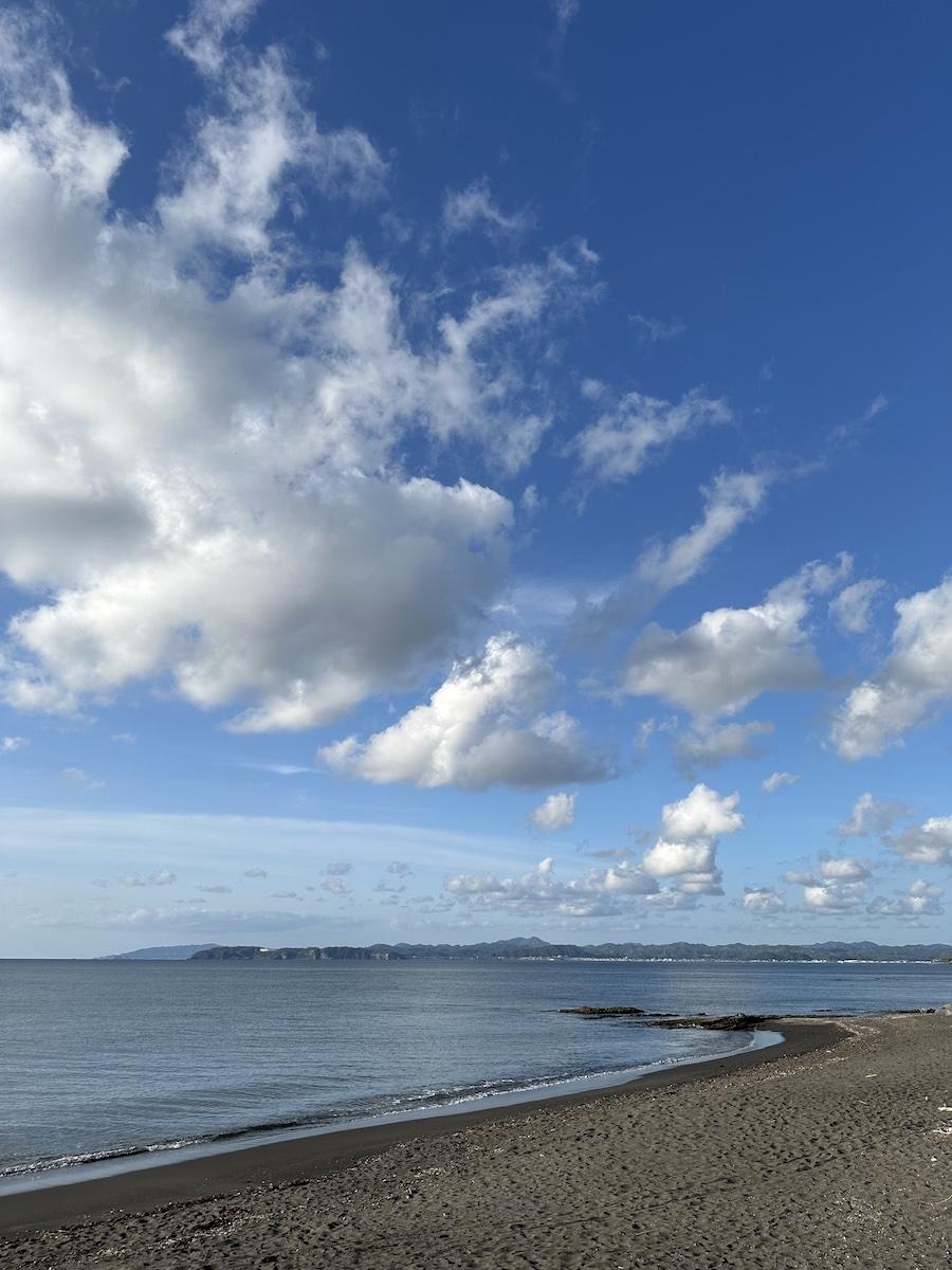 千葉県館山市佐野の売買物件/白い砂浜と青い海、そして広い空