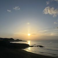 千葉県館山市佐野の売買物件/物件近くの夕景。こちらも絵になります
