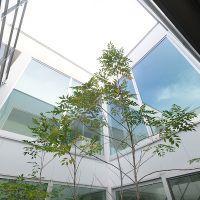福岡市南区筑紫丘の賃貸物件/ガラスに映り込む空が、美しかったり。