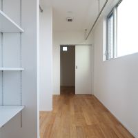福岡市南区筑紫丘の賃貸物件/生活感の出ない部屋干しが可能。サニタリー周りの収納や、洗濯機置き場もここに。
