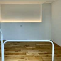 福岡市博多区古門戸の賃貸物件/スキップフロアの中2階はベットルームになるかな。