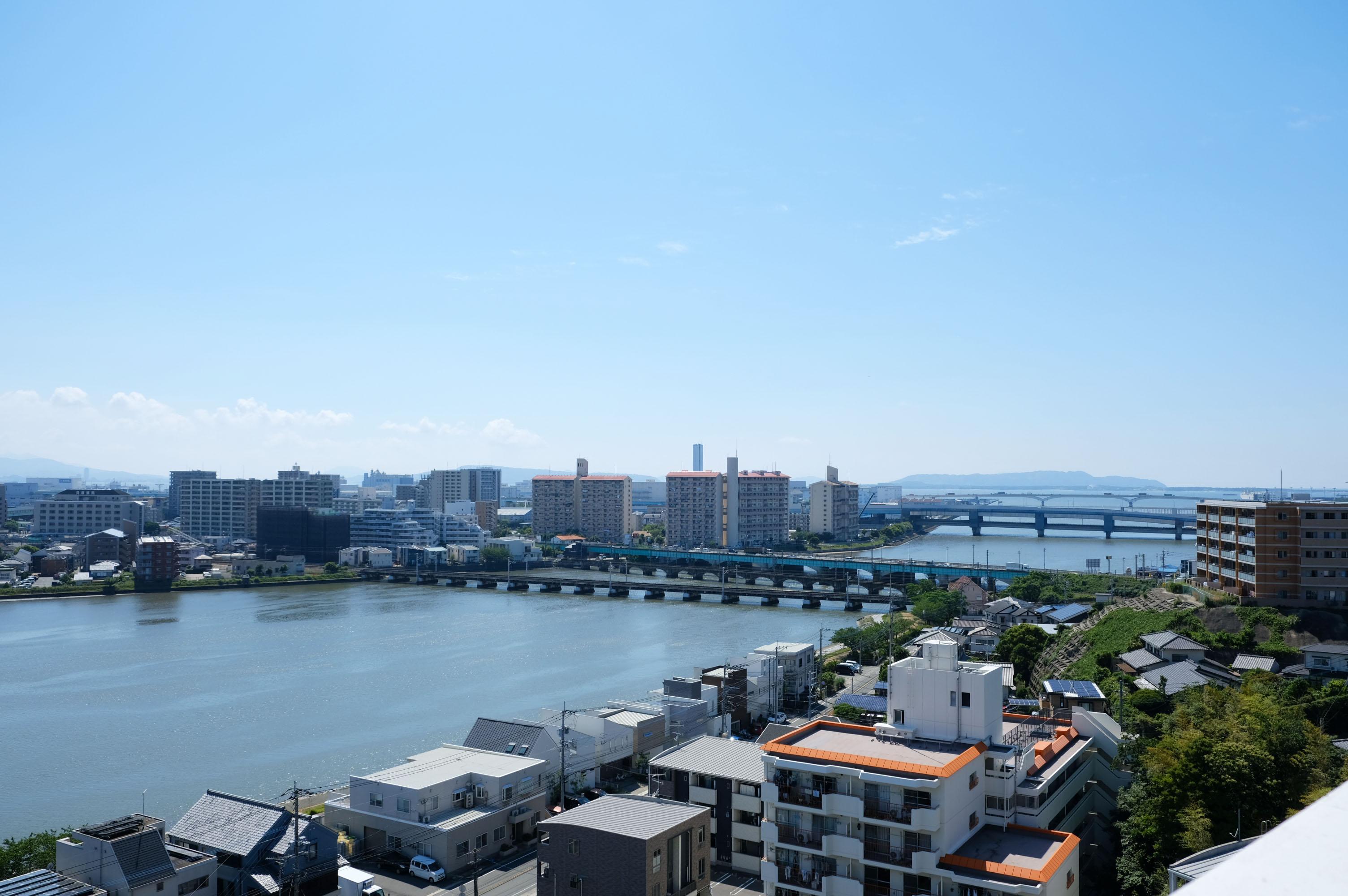 福岡市東区名島の売買物件/大パノラマなので少しアングル変えて。