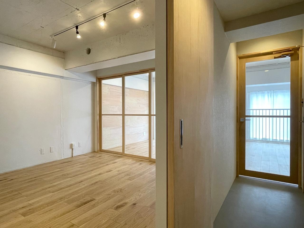 福岡市博多区東光の賃貸物件/この導線で手前の部屋の活用性が上がっています