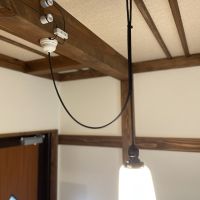 福岡市博多区堅粕の賃貸物件/碍子（がいし）引き配線にするこだわりっぷり。