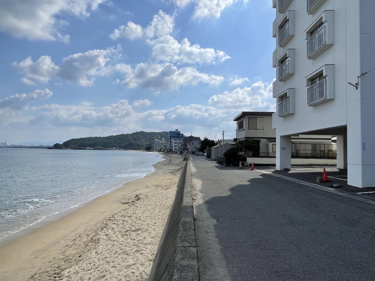 福岡市西区今宿の売買物件/オーシャンフロントすぎる。