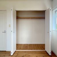 福岡市中央区小笹の賃貸物件/クローゼットは奥行きがあります。