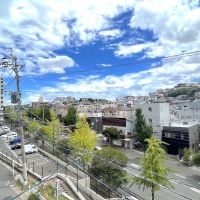 福岡市中央区小笹の賃貸物件/高台にあるため眺望は良好。