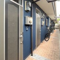 福岡市中央区小笹の賃貸物件/家の前に自転車を置けます。
