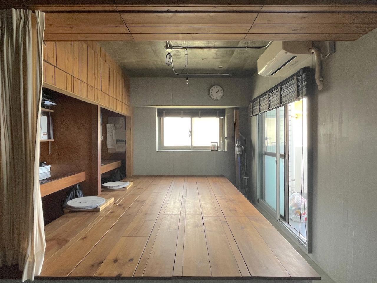 福岡市西区今宿駅前の売買物件/小上がりになっており寝そべってゆったり過ごせます。