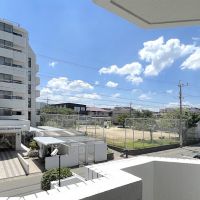 福岡市西区今宿駅前の売買物件/南向きのバルコニー洗濯物はこちらに。