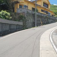 うきは市浮羽町流川の売買物件/前面道路から。広さは十分です。