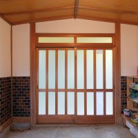 うきは市浮羽町流川の売買物件/玄関。まさに、和風住宅らしいそれ。