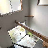 福岡県福岡市早良区原の売買物件/吹き抜けが素敵な室内。