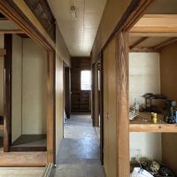 大牟田市古町の賃貸物件/廊下。昔ながらの雰囲気ありますが、この景色もすぐに生まれ変わるだろうな。