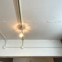 福岡市中央区鳥飼の賃貸物件/剥き出しの天井にレイティングレール。