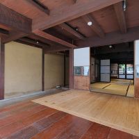 八女市本町の賃貸物件/あえて昔ながらの言葉を使うと手前を「ミセ」と言います。本来、商品を並べたり、商談したりするスペースですね。