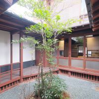 八女市本町の賃貸物件/坪庭。使用については、契約前に要協議とさせてください。