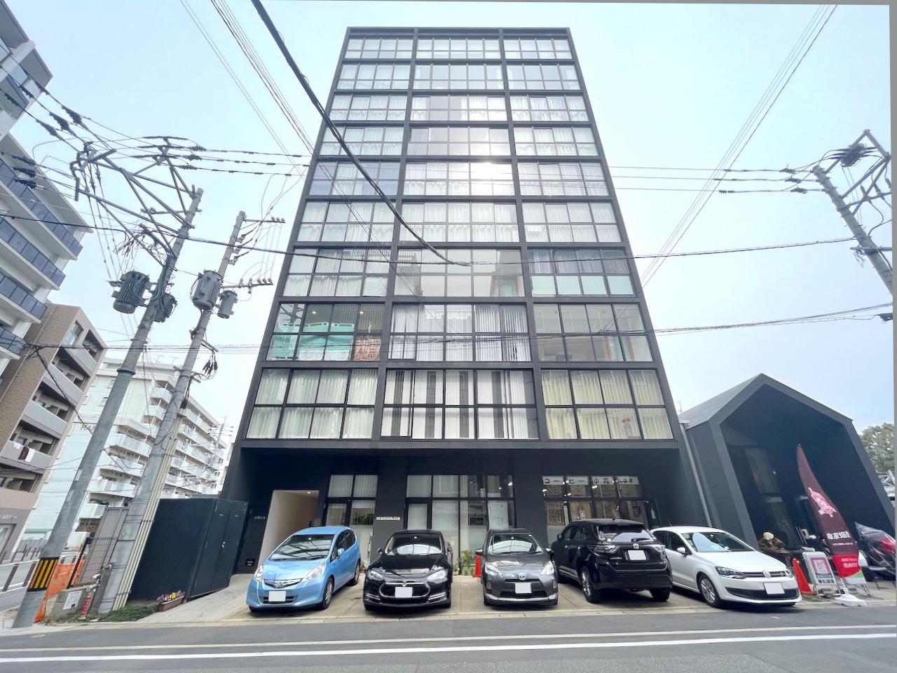 福岡市東区香椎駅前の賃貸物件/スタイリッシュな外観。