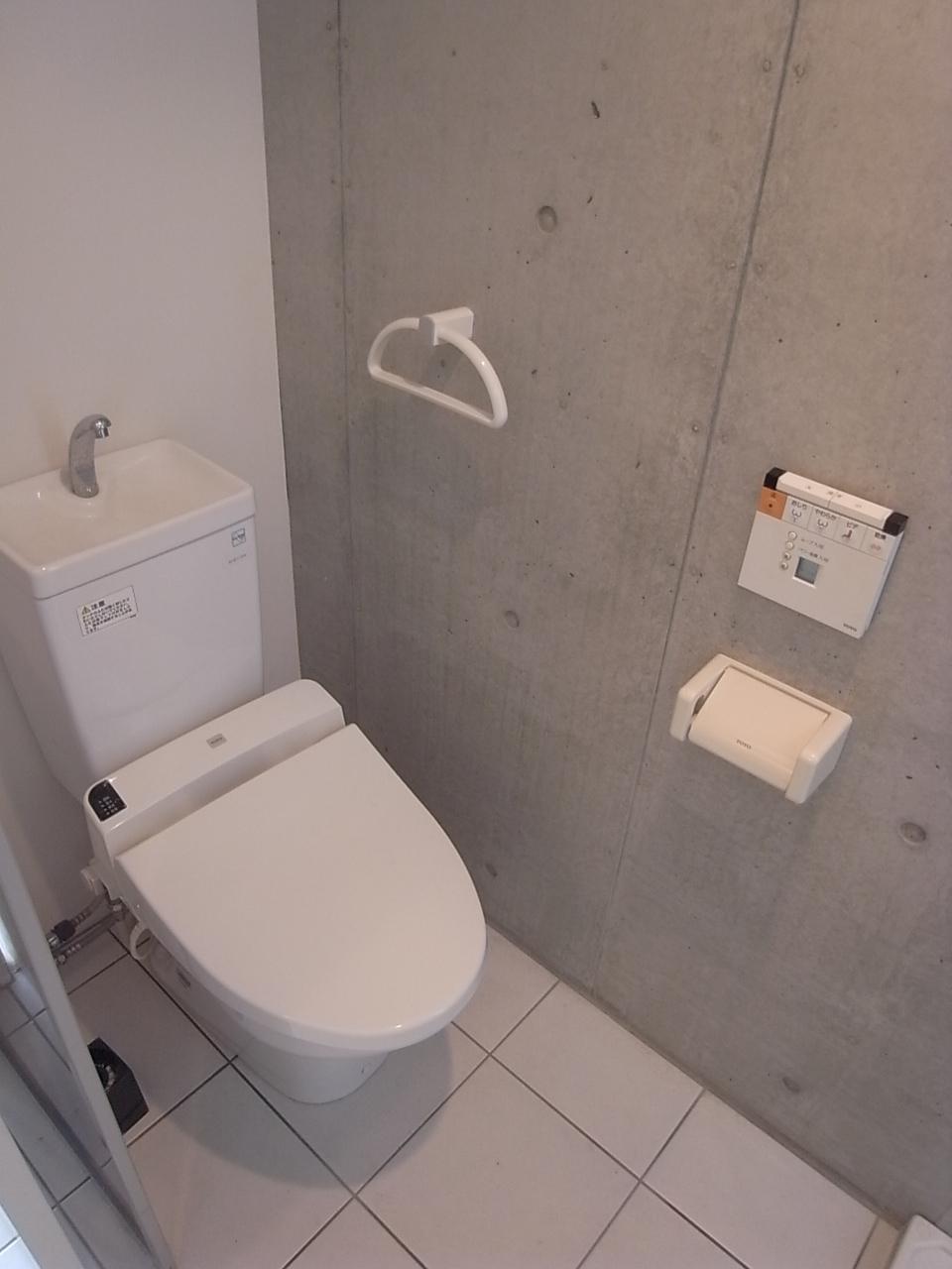 福岡市中央区今川の賃貸物件/トイレもスタイリッシュな雰囲気ですね。