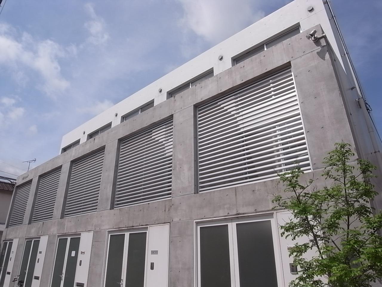 福岡市中央区今川の賃貸物件/現代版長屋とも言えそうな外観も独特の雰囲気。