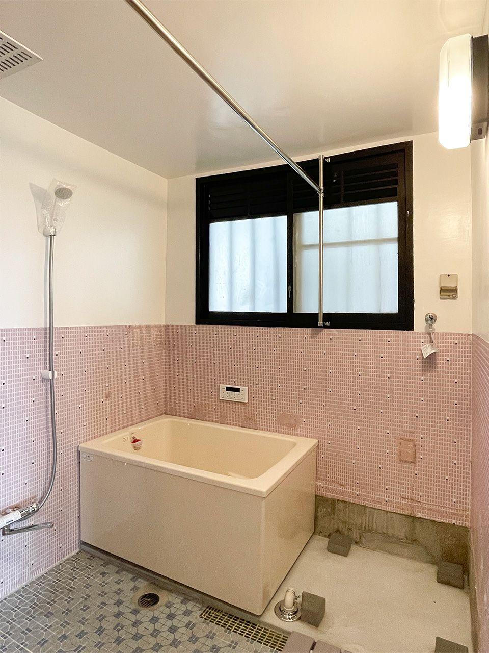 福岡市南区南大橋の賃貸物件/浴室。洗濯機置き場はこちらになります。
